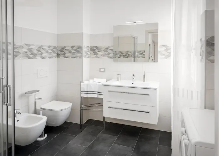 Apartmán Civico40 Luminoso Con Balconi E Garage Privato *